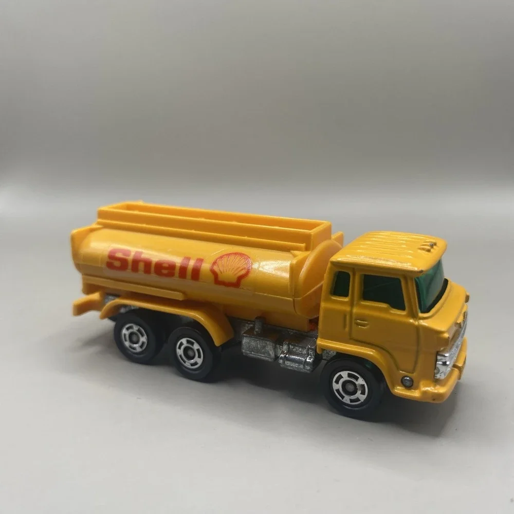 Tomica‎ Tomy Pocket Cars S-1/102 Hino Shell Truck Tanker Fair Condition